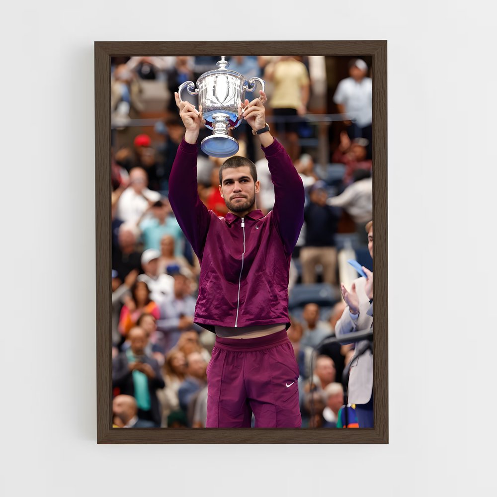 Poster La Victoire de Carlos – affiche Tennis (vue 5)